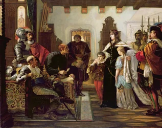 El juicio de Ilona Zrinyi, 1859